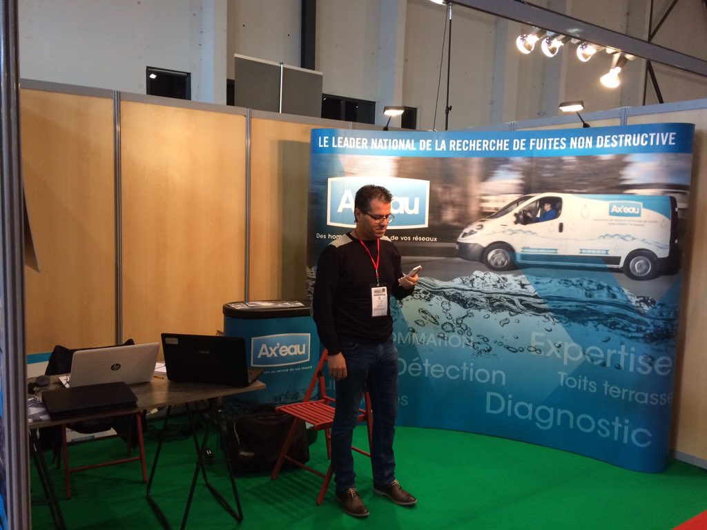 thloisfox's tweet photo. N'hésitez pas à venir nous rejoindre sur le stand #Axeau #recherche de fuite.
Salon Innobat à Biarritz jusqu'au 18 novembre https://t.co/R93DffNXel