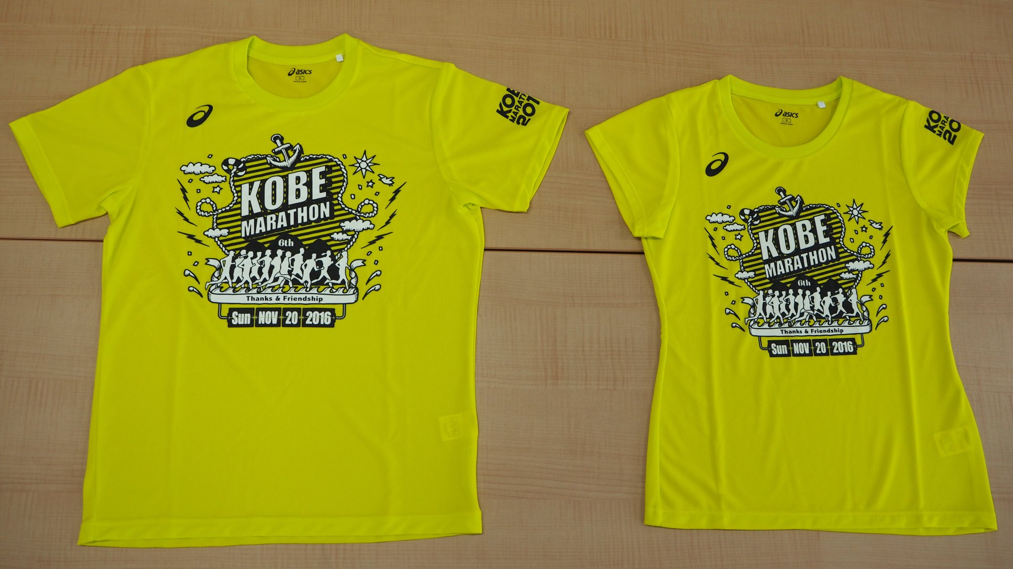 ベルリンマラソン 2016 フィニッシャーシャツ 福知山マラソン フィニッシャーTシャツ Mサイズ - メルカリ