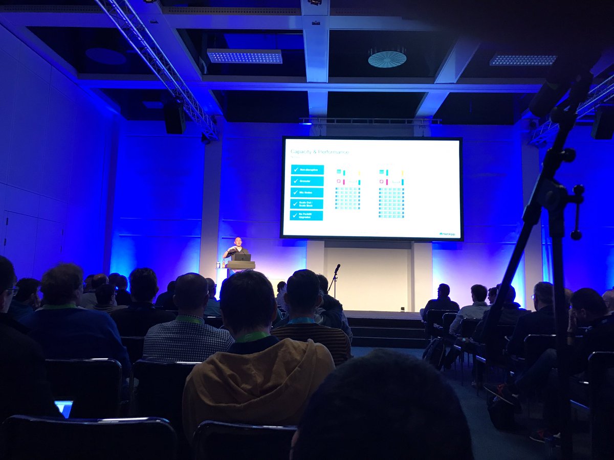 kunalraina's tweet photo. 200 plus people in attendance for the Netapp Solidfire session. Lots of interest in the solution. #NetAppInsightCSD https://t.co/NFGzjZQrkz