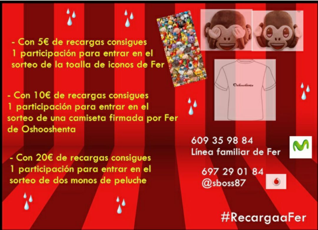 sboss87's tweet photo. SI QUIERES LOS MONITOS QUE TANTO HABÉIS VISTO A FER Y CLARA 
SOLO TIENES QUE ENTRAR EN ESTE RETO #RecargaAFer 
ANIMAROS https://t.co/jPvcFVbien