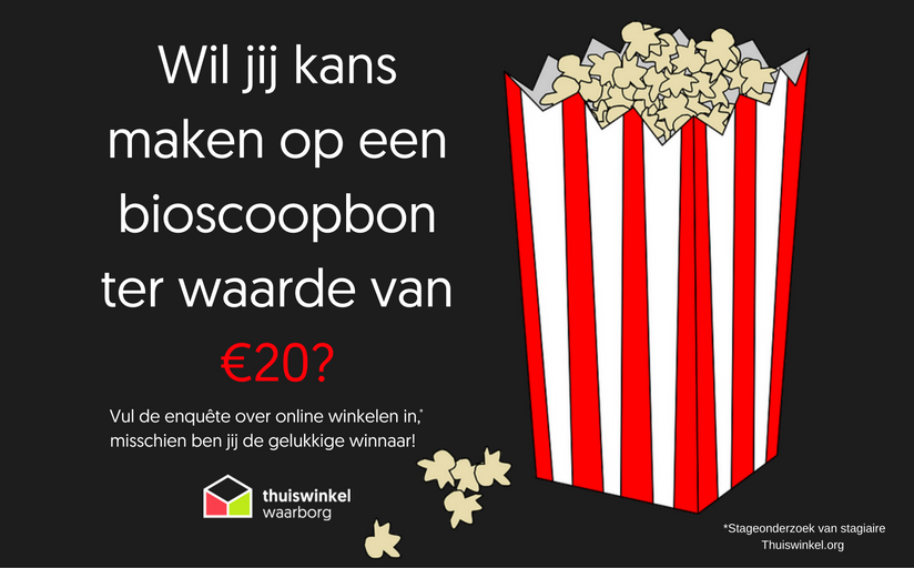Ben jij student en wil je kans maken op een bioscoopbon ter waarde van €20? Vul dan de enquête in: ow.ly/5HQ6306g4kt #dtv