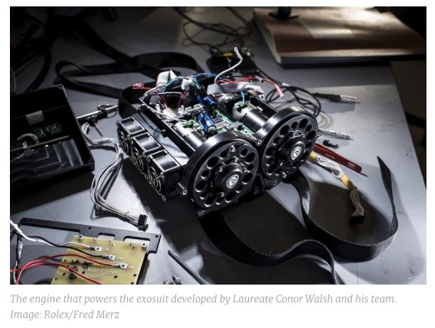 TittaHolsa's tweet image. Irishman’s soft robotics exosuit wins major tech for good award #roboticSuit #Robotics #https://goo.gl/jkvZ2G