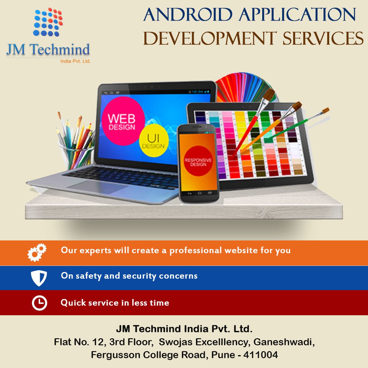 jm_Techmind's tweet image. We Are Leading Professionals #Mobileapp ,#AndroidDevelopment. 
For Inquiry Call:9527073751 Visit : jmtechmind.com
