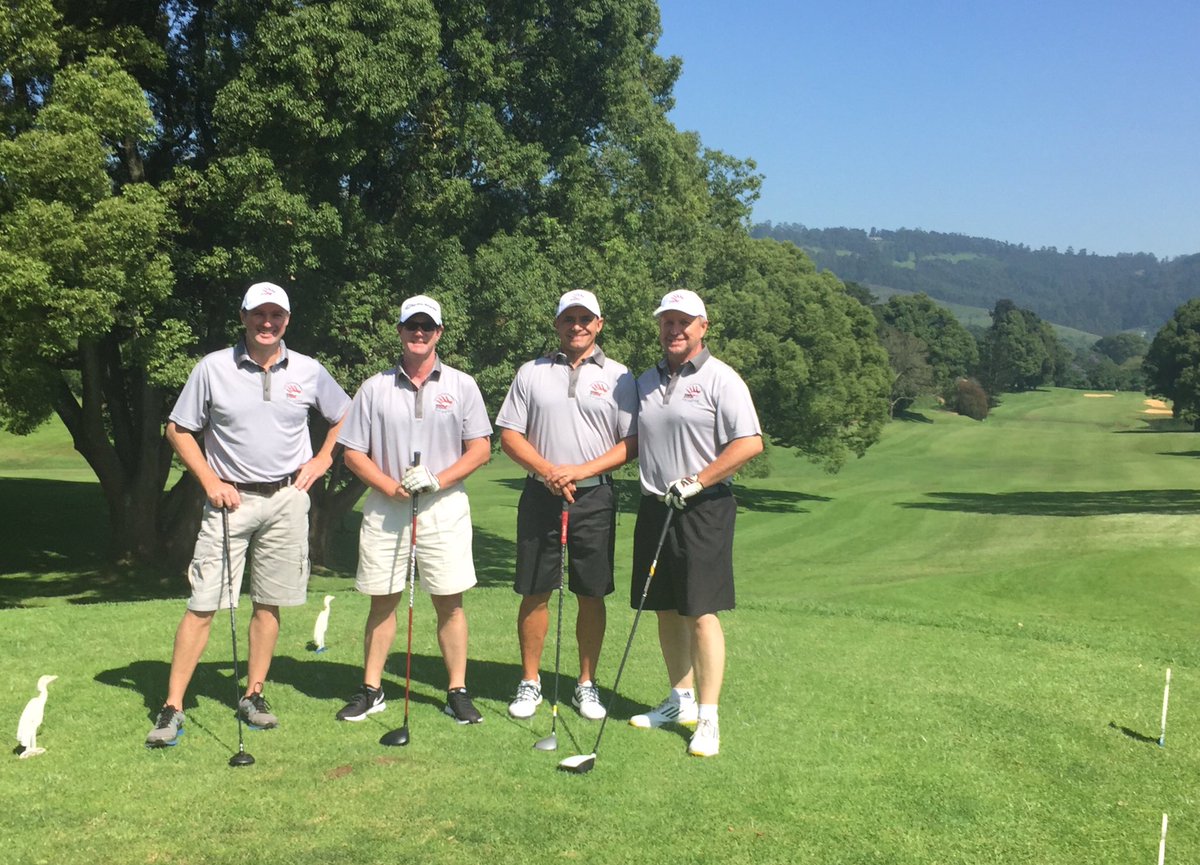 DawievdL's tweet photo. #PSGInsure supporting the Rhino Anti-Poaching Golf Day ! #BrandonLeer #StephenBrink #GarthSaville https://t.co/cpwbWDvqJr