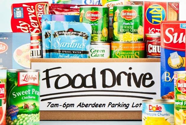 Food Drive for the Pictou County Food Bank is happening at the Aberdeen Business Centre parking lot 7am-6pm! #FoodDriveDay @NewGlasgowNS