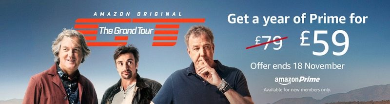 Amazon Prime Membership for $79 Tomorrow Only, £59 for U.K. Customers Starting Today macrumors.com/2016/11/17/ama… by <a href="/waxeditorial/">Tim Hardwick</a>