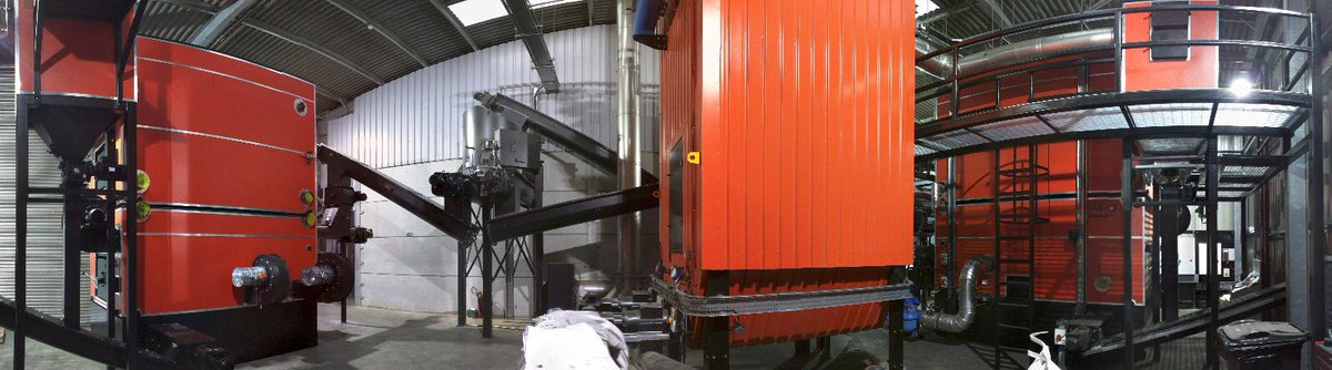 CoreBiomass's tweet image. 3 MW of heat generated for glasshouses fed from a shared silo.
@JustsenEnergi