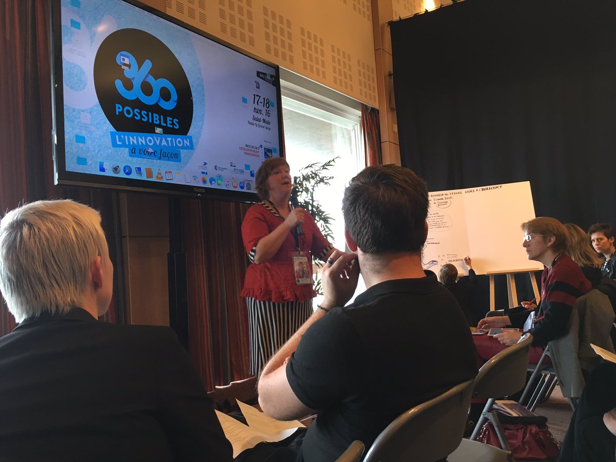 MmeNanie's tweet image. #360Possibles, l&apos;holacratie vue par #scarabeebiocoop