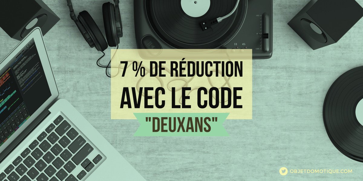 OBJETDOMOTIQUE's tweet photo. https://t.co/Ia9Zbchf0g fête ses deux ans ! Il est temps de vous offrir 7% sur votre prochaine commande. #birthday https://t.co/EOFskcNgn0