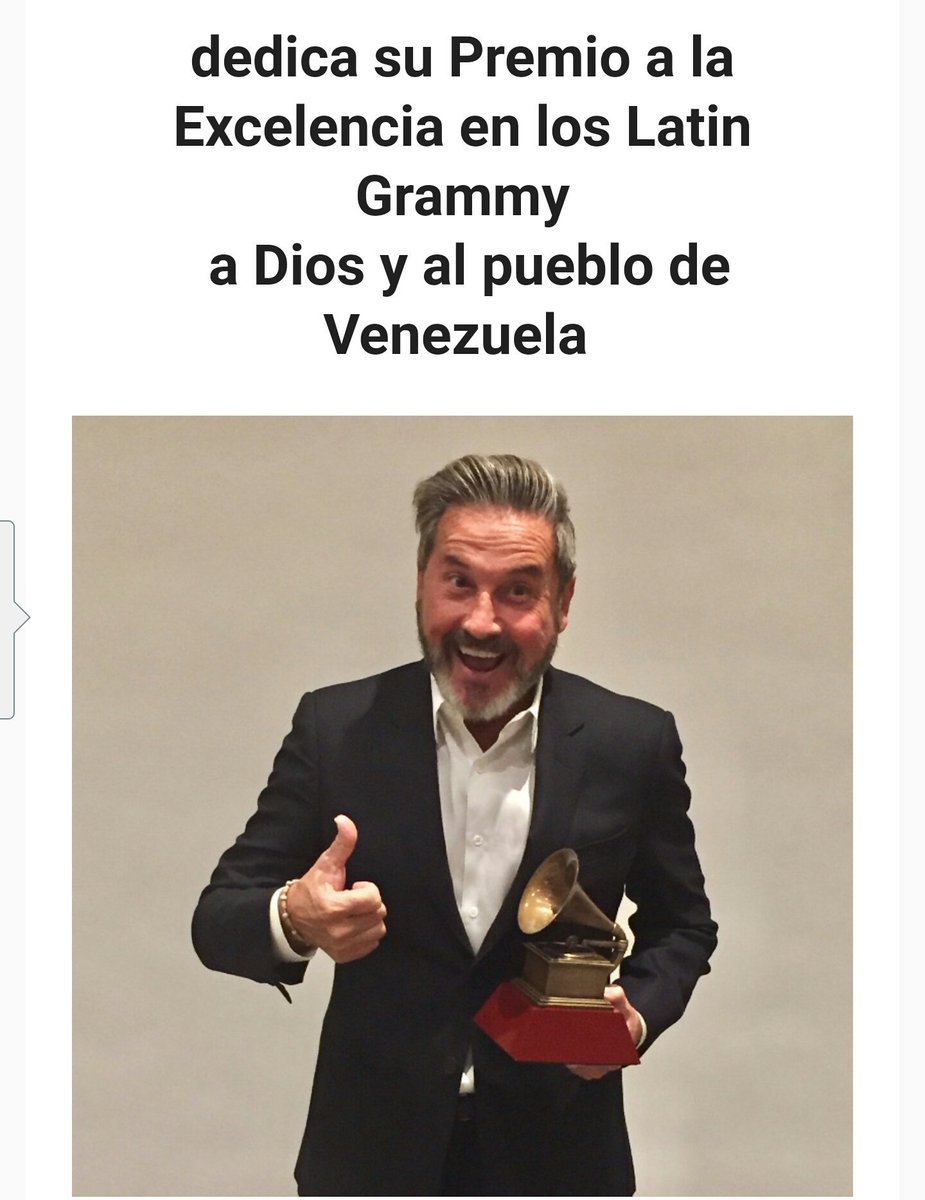 gustavopierral's tweet photo. Ricardo Montaner ... https://t.co/jvWQIip3D4