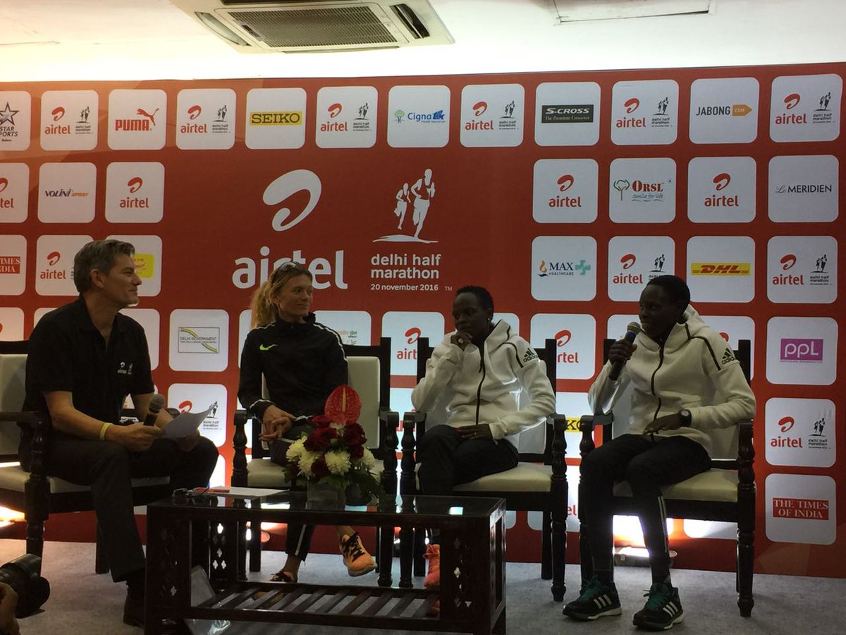 DelhiHM_'s tweet photo. Elite athlete Helah Kiprop is thrilled about running the #ADHM for the third time now. https://t.co/Mz9uVRI8bD
