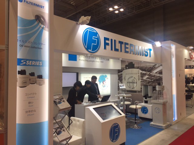 FiltermistInt's tweet photo. We're exhibiting our world leading #OilMistFilters at @JIMTOF_official in #Tokyo this week - find us on Stand E7052 #manufacturinguk #ukmfg https://t.co/Ruj1kkRPGg