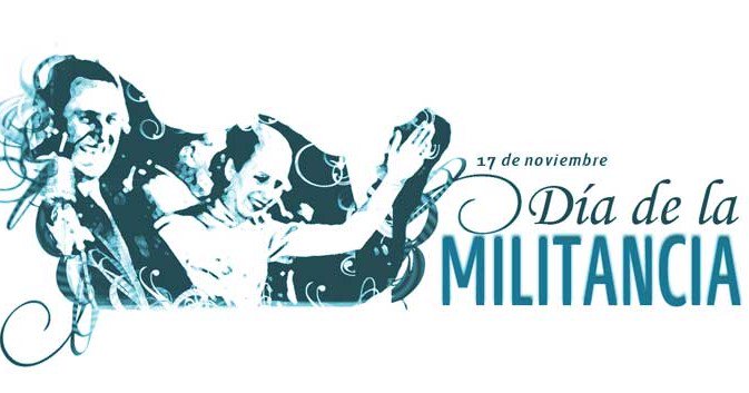 En el #DiaDelMilitantePeronista celebremos el desafío de trabajar unidos y humildes para defender conquistas sociales y generar nuevas