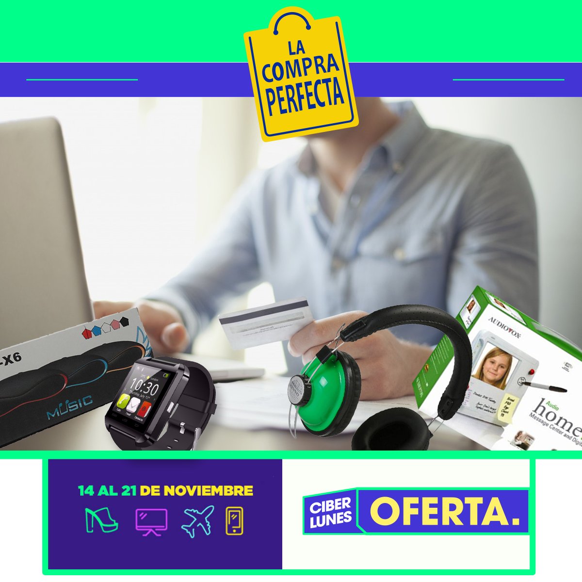 LaCompraUY's tweet photo. Porque con Nosotros Siguen las Ofertas!! Seguí Viviendo + #CiberLunes!! Y que tengas un #FelizJueves!! Nos vemos en ➡https://t.co/HBZglqJmHX https://t.co/KxXZg1Wduc