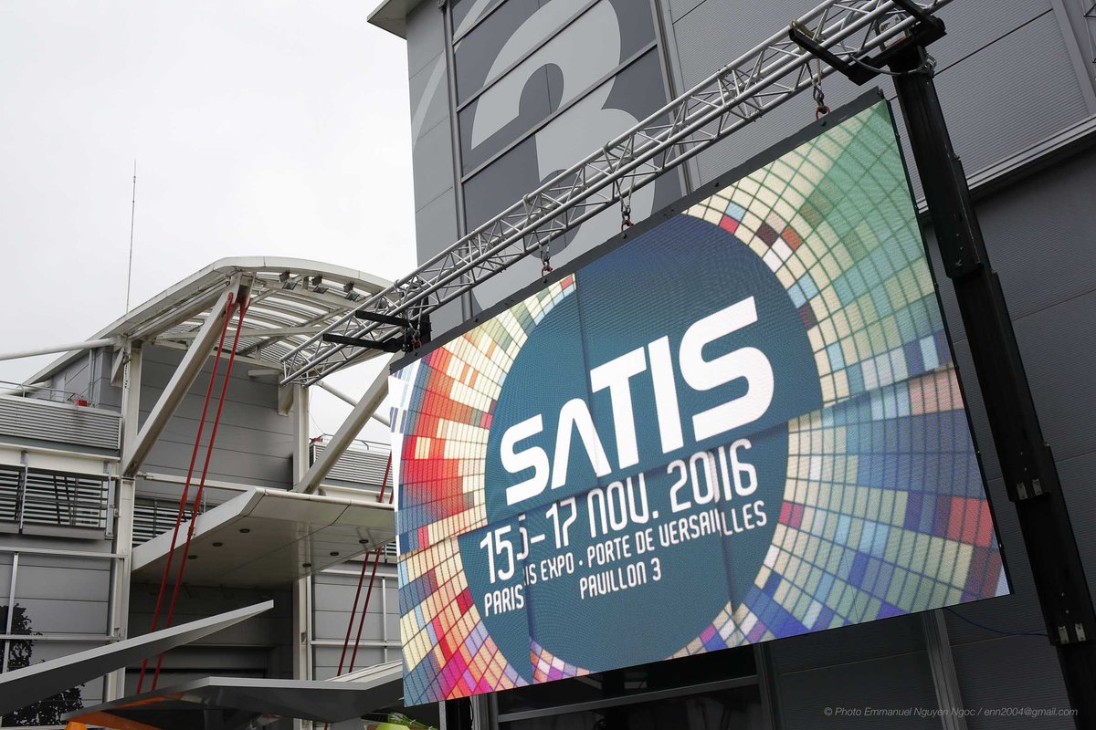 satisexpo's tweet photo. Plus que quelques heures pour arpenter les allées du #SATIS2016 et découvrir l'ensemble de nos exposants ! https://t.co/o8Luj0wktH
