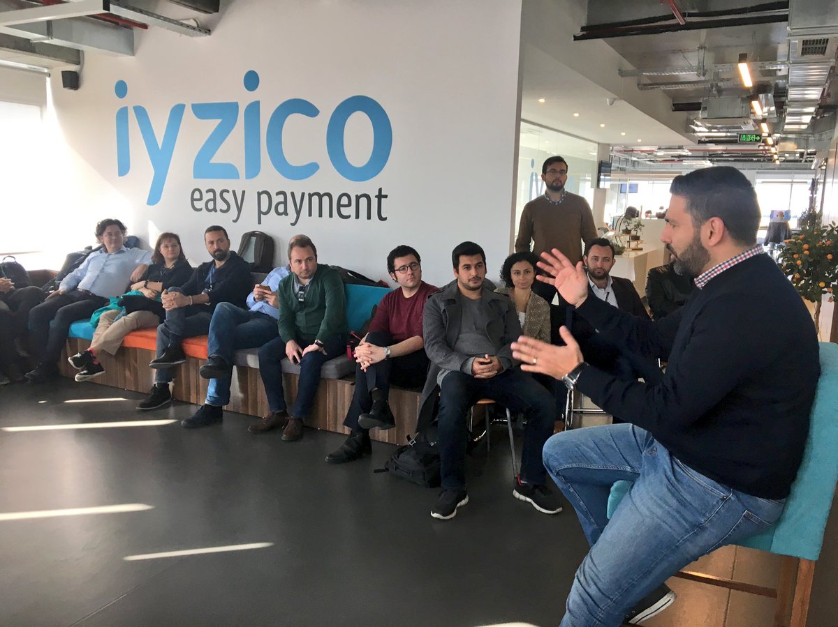 sucool's tweet photo. Bölgesel ödeme şampiyonluğuna giden @iyzico_com kurucusu @barbaros_o @sabanciu @Akbank #GGP2016 katılımcılarını iyzico ofisinde ağırlıyor. https://t.co/3hX1Ah7NIG