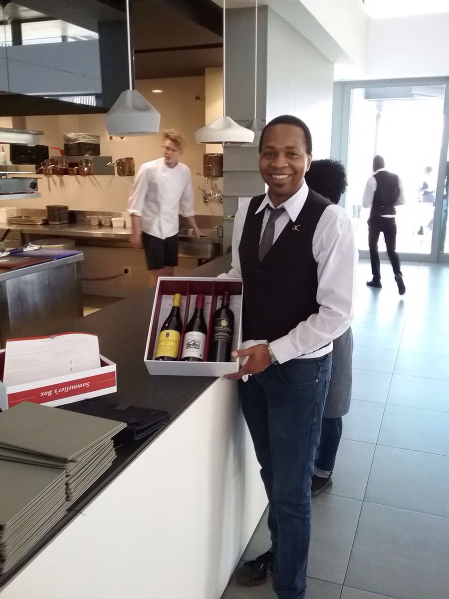 PI_Series's tweet photo. Farai with his Meridian Sommelier's Box #CavalliEstate https://t.co/Mr0KKUjiJG