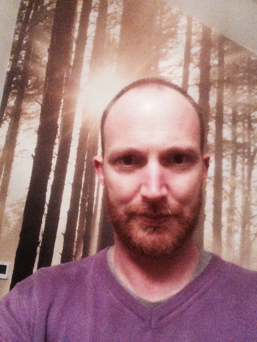 Can you help <a href="/agent_shave/">Agent Shave 😎</a> our ben has a ginger &amp; grey beard, it needs to go! if this is retweeted 25 times he will face the blade pls rt