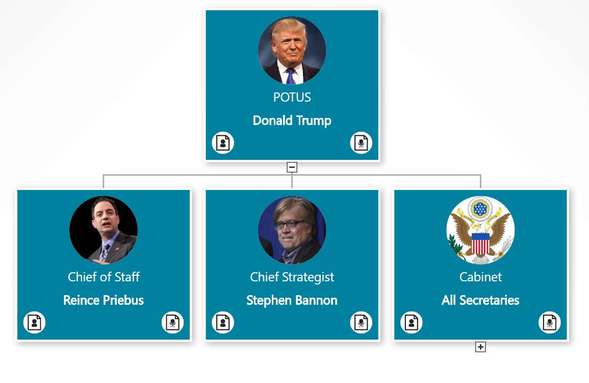 Donald Trump Cabinet Chart