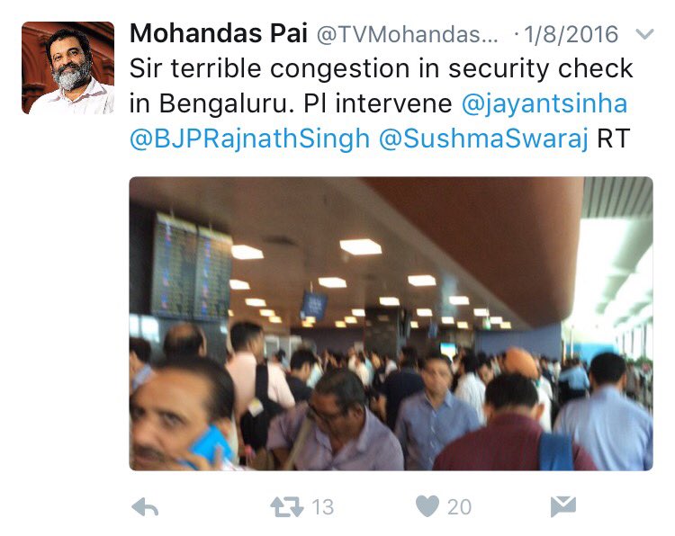samjawed65's tweet image. Pic 1: When Pai is stuck in a queue: complains to ministers
Pic 2: When someone dies in a queue: &quot;25000 people die everyday&quot;
Via: @pri1us