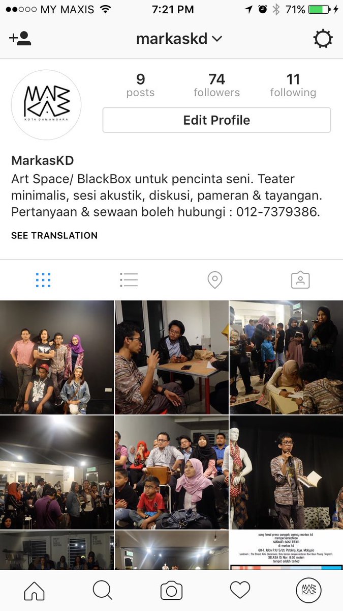 fazleenaH's tweet photo. Ruang seni di Kota Damansara #markasKD kini dibuka. Akustik/puisi, teater, diskusi, screening &amp; book launch. Call untuk tempahan. 🤗 https://t.co/FMxFP8dfIq