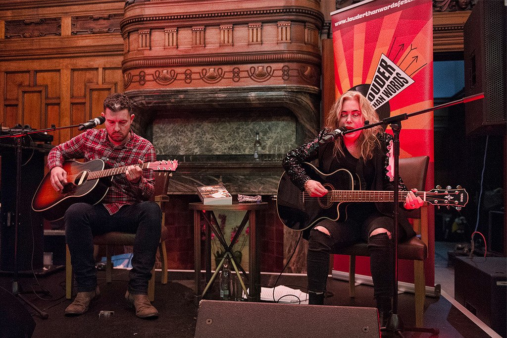 Lthanwordsfest's tweet photo. Friday night = launch night #Louder2016
@Brixsmithstart + #MickMiddles in conversation, readings & live set @stevetrafford
What a treat! https://t.co/IZHR6N8pqZ