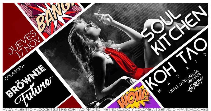 DjMiniMiniSpain's tweet photo. ESTA NOCHE TE ESPERO EN #KOHTAO noche de Jueves!! Buena mezcla "Soul Kitchen+Bröwnie+Future" el plan perfecto para tu jueves #DJMINIMINI 🔥🔥🔥 https://t.co/MCGQr3ulM5
