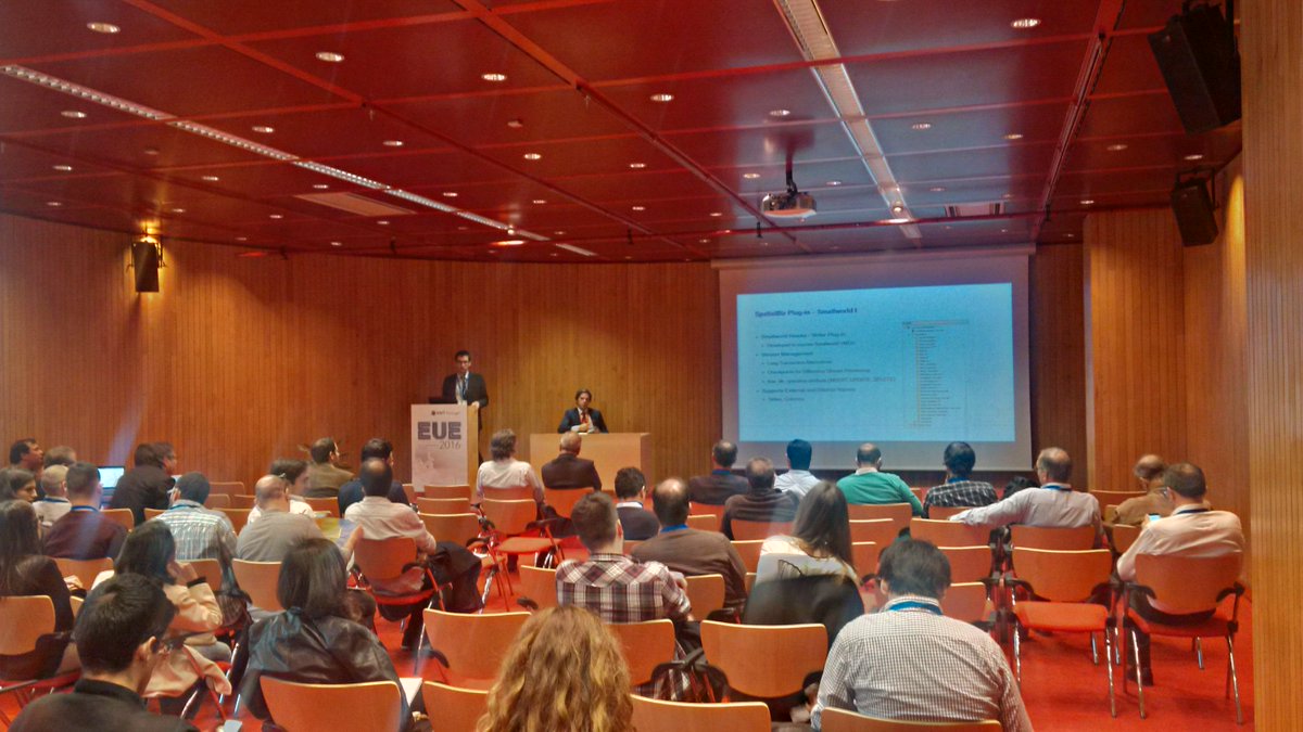 benjamin_quest's tweet photo. Francisco about using Smallworld Data in #ArcGIS platfom with #FME and #SpatialBiz plug-in. @Fran_Giron #Eue2016 https://t.co/ov7SYhTO9P