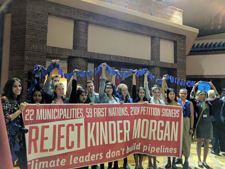 PRESS RELEASE: ‘Kinder Surprise’ at COP 22 Canada Receptio. Photo + video link included :) #NoKM bit.ly/2fk1ilS