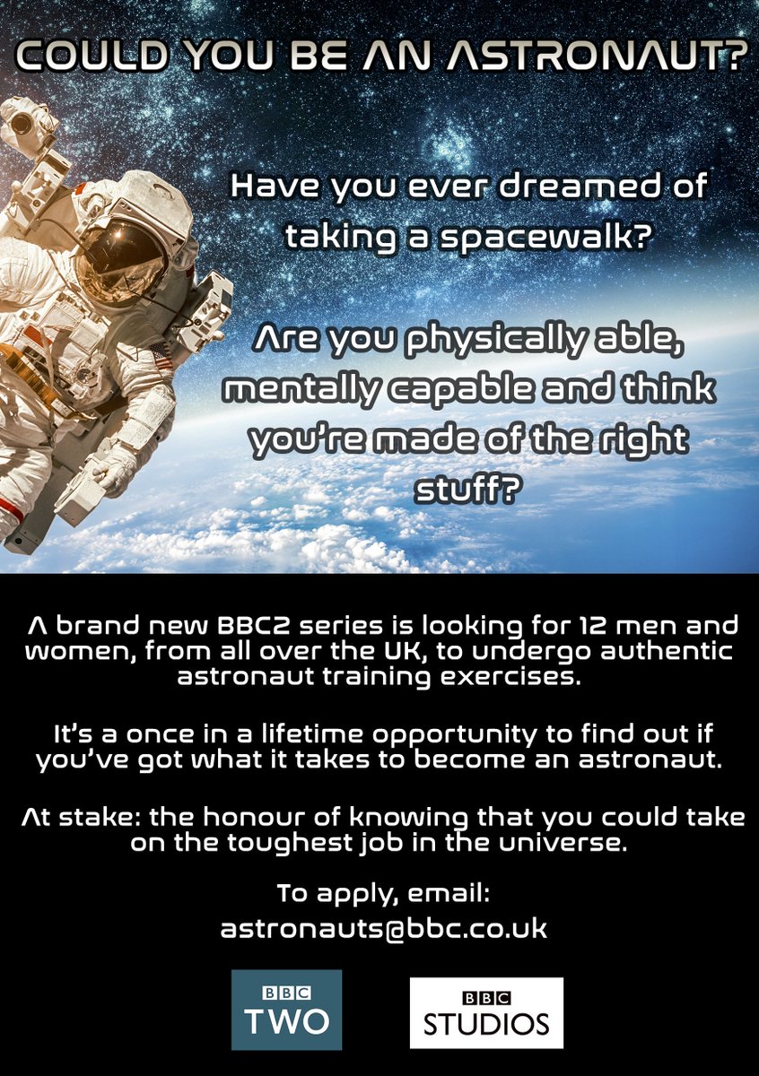 casting_jenny's tweet image. @AJ_TVCasting Hey guys, fancy giving us a RT? #BBCScience #welovespace #toinfinityandbeyond