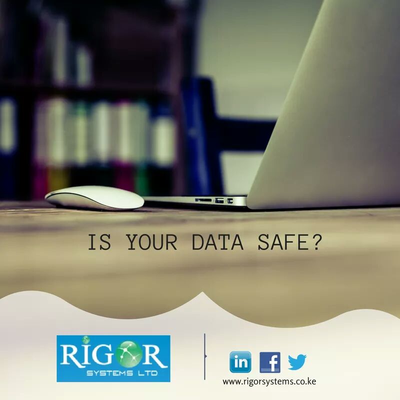 Rigor_Systems's tweet image. Your ultimate data protection management service providers. We keep your data safe. #Data #DataManagement rigorsystems.co.ke