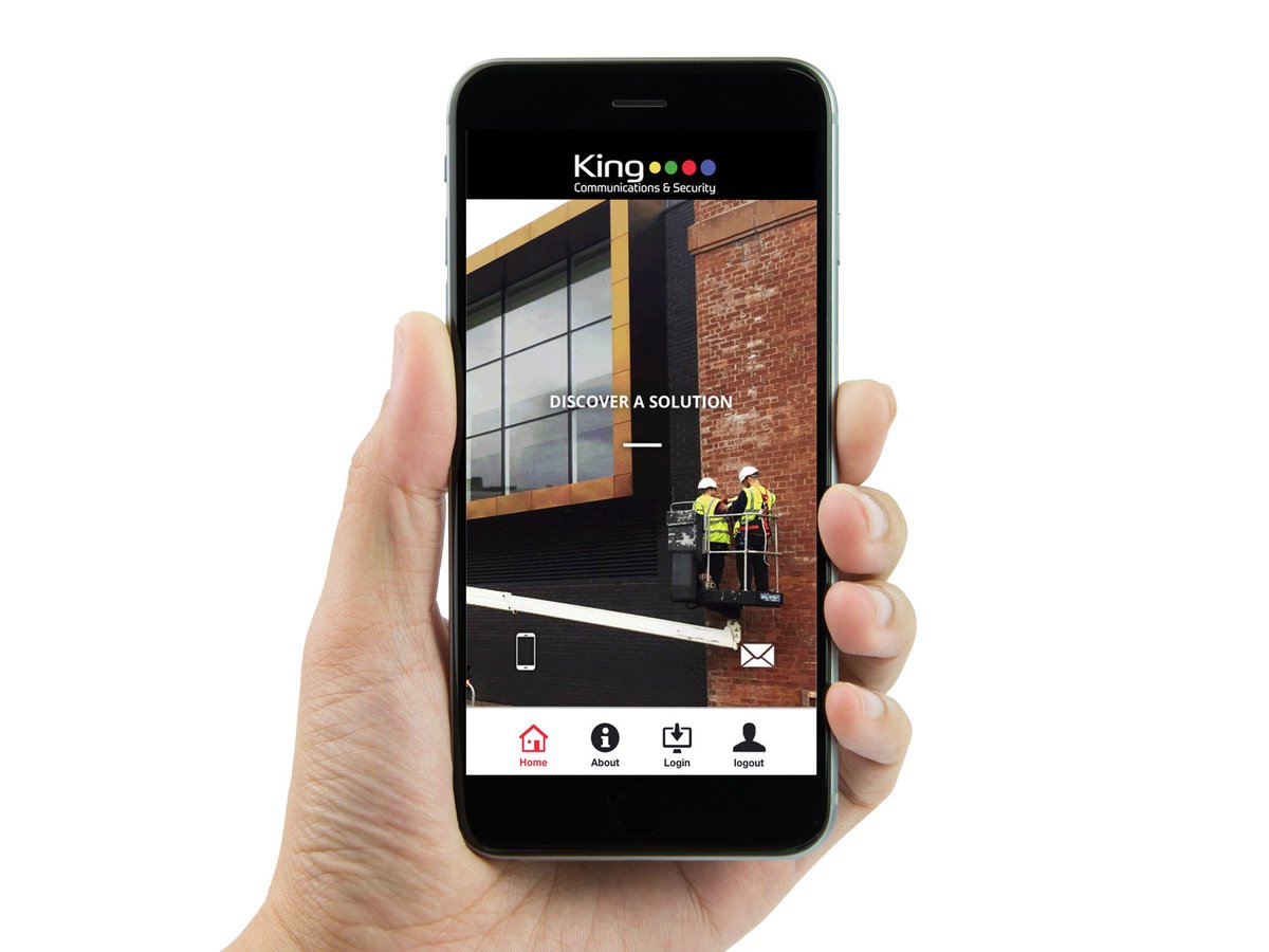 Introducing the NEW King Communications &amp; Security #mobile #app ! Find out more: bit.ly/KCSApp