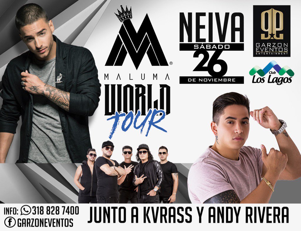 AndyRivera_'s tweet photo. NEIVA recuerden la cita que tenemos este 26 de NOVIEMBRE. Toda la info del evento está en la imagen. Imperdible! https://t.co/FJKeTvgnS6