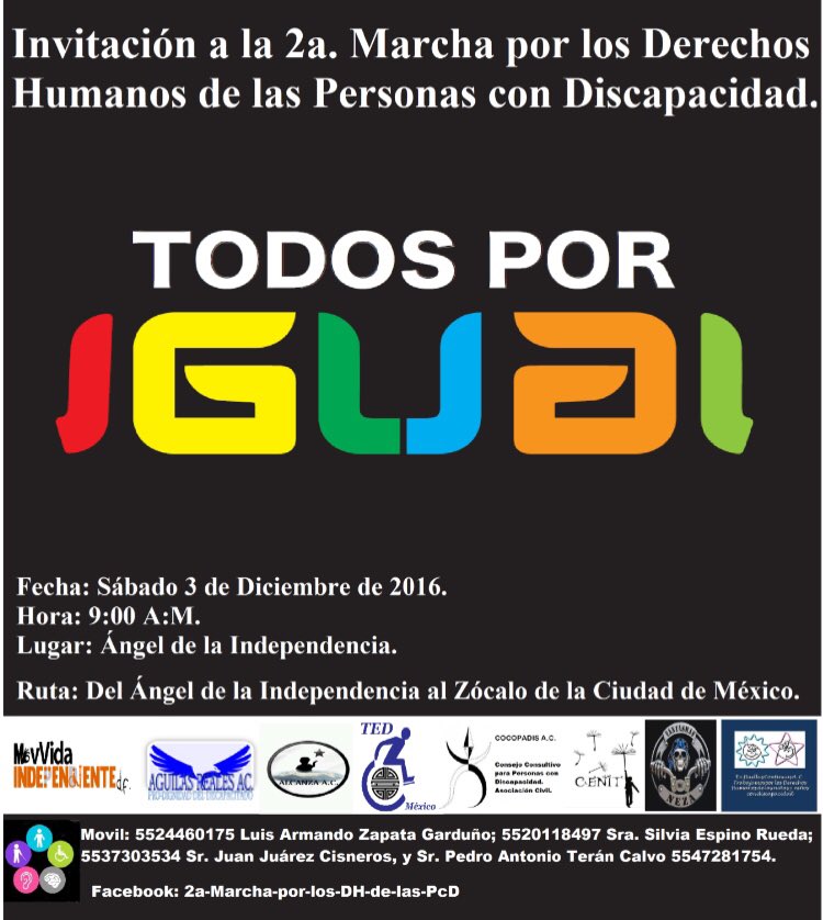 2a Marcha por los DH tweet media