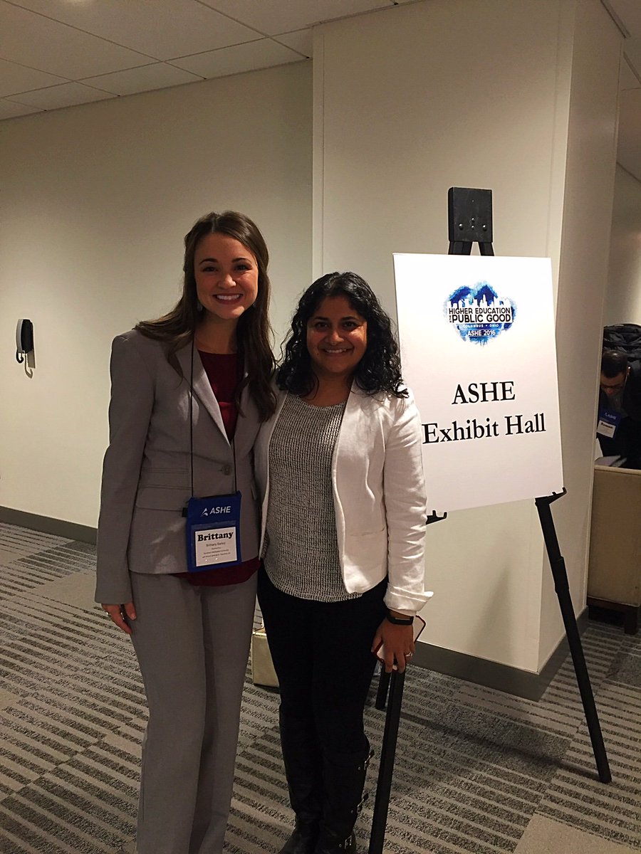 SMU_EPL's tweet photo. Last week several of our faculty, alumni, and students attended the ASHE Conference in Columbus, OH #ASHE2016 https://t.co/RfcAFX74ws https://t.co/CEDDjcN4Bt