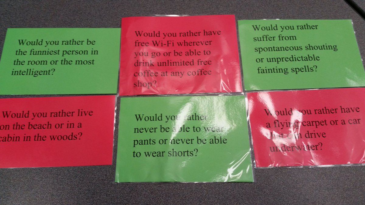 LHSEAGLESMRCOX's tweet photo. #IceBreakerQuestions #MixItUpDay #DiversityAwarenessWeek https://t.co/1lZOYQnn4c