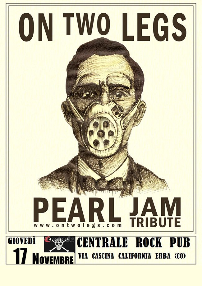 SalvoPJ's tweet photo. Stasera @OnTwoLegsPJ al #CentraleRockPub di #Erba @PearlJam #tributeband #live https://t.co/wTSqZ05fua