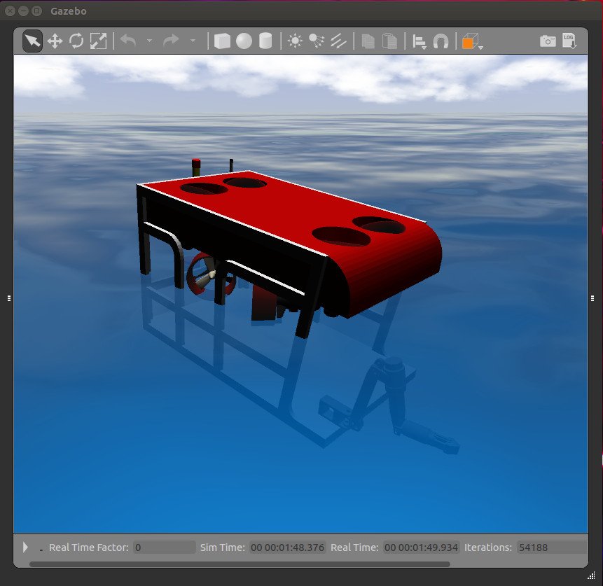 gazebo underwater simulation