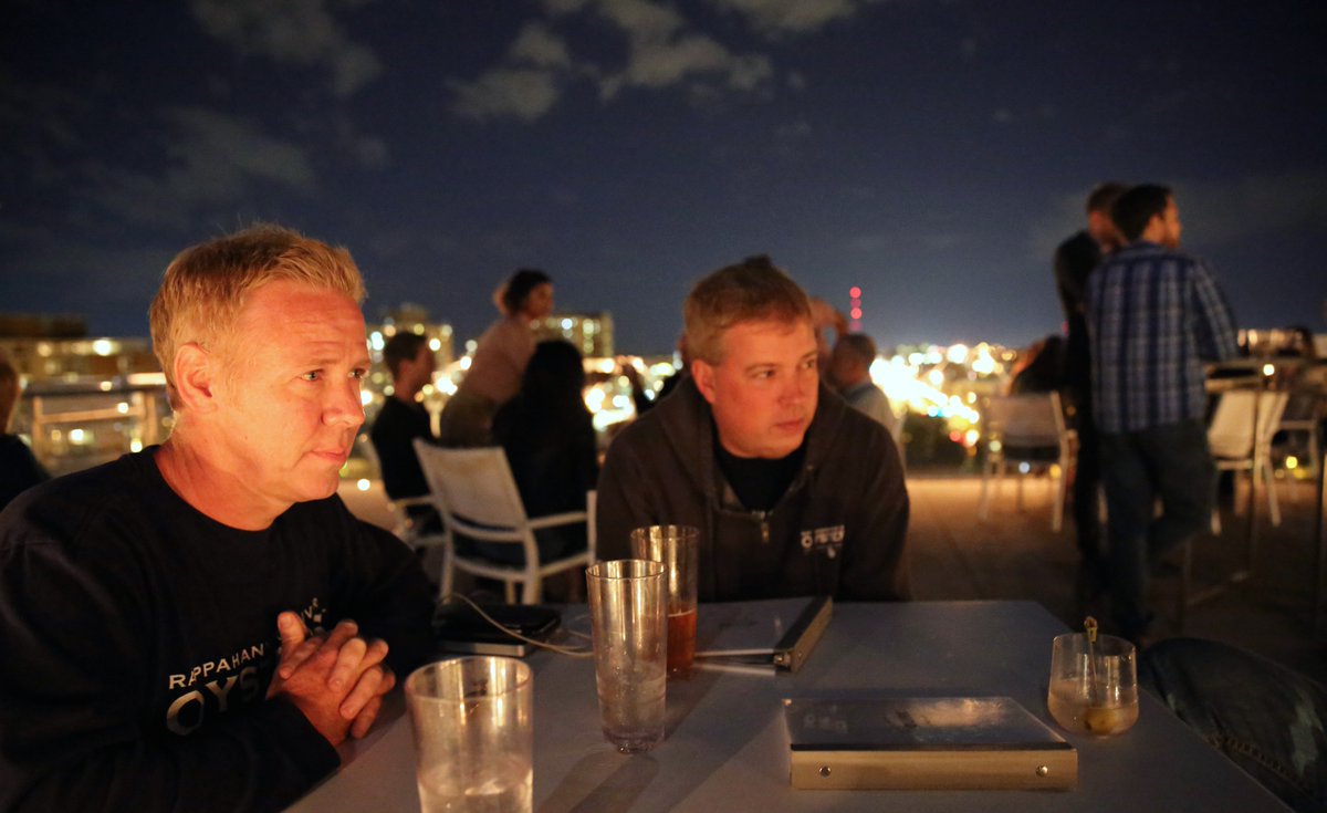 Richmond, VA, is a blast -- but it's even more fun with the dudes from <a href="/RROysters/">Rappahannock Oysters</a>, as I prove for @FoodandWine: foodandwine.com/fwx/travel/48-… #FWx