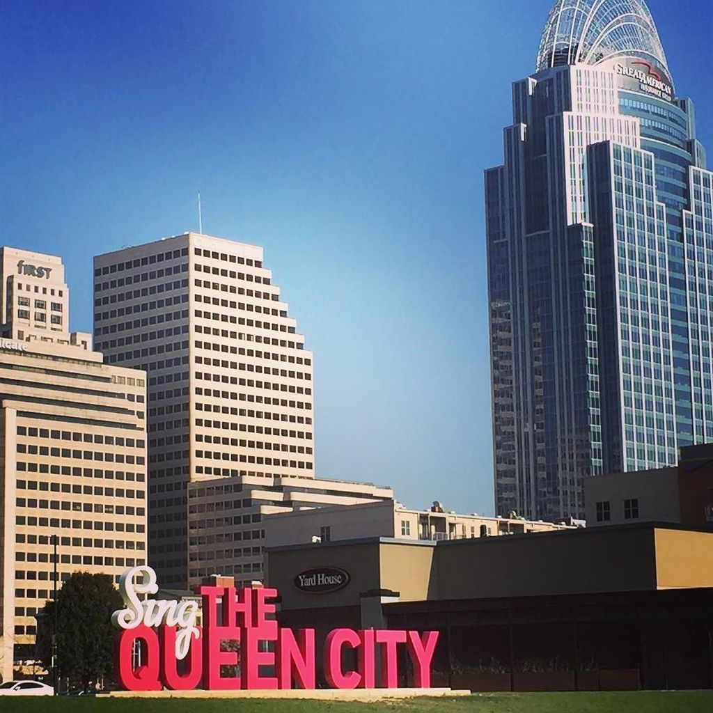 365Cincinnati's tweet image. Sing it loud, Sing it proud #Cincinnati.