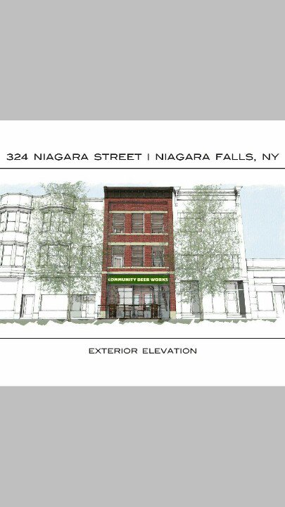 So, we're now building two breweries. One in Buffalo and one in Niagara Falls. How's your Thursday going?