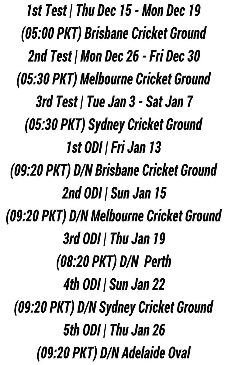 usamajahangir29's tweet image. Pak vs Aus 2016-17 
#3Test #5ODI
