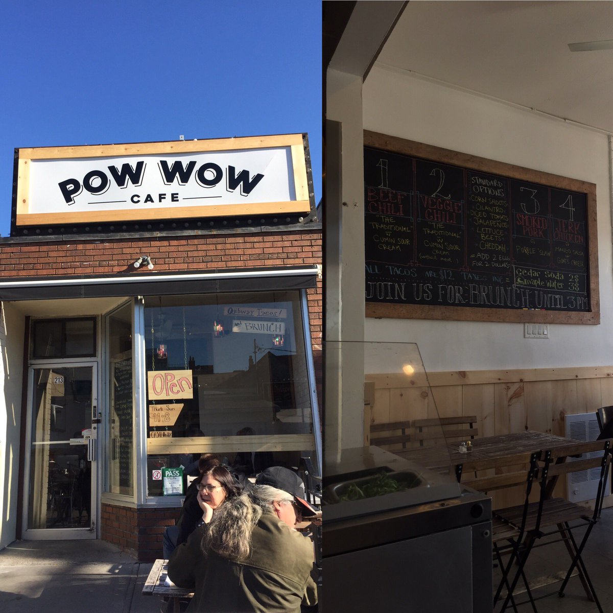 Craving an Indian Taco? Well head to <a href="/powwowcafe/">Pow Wow Cafe</a>. So many options, plus it's close to <a href="/UofT/">University of Toronto</a> Campus #ComfortFood #IndigenousFood #Yummy