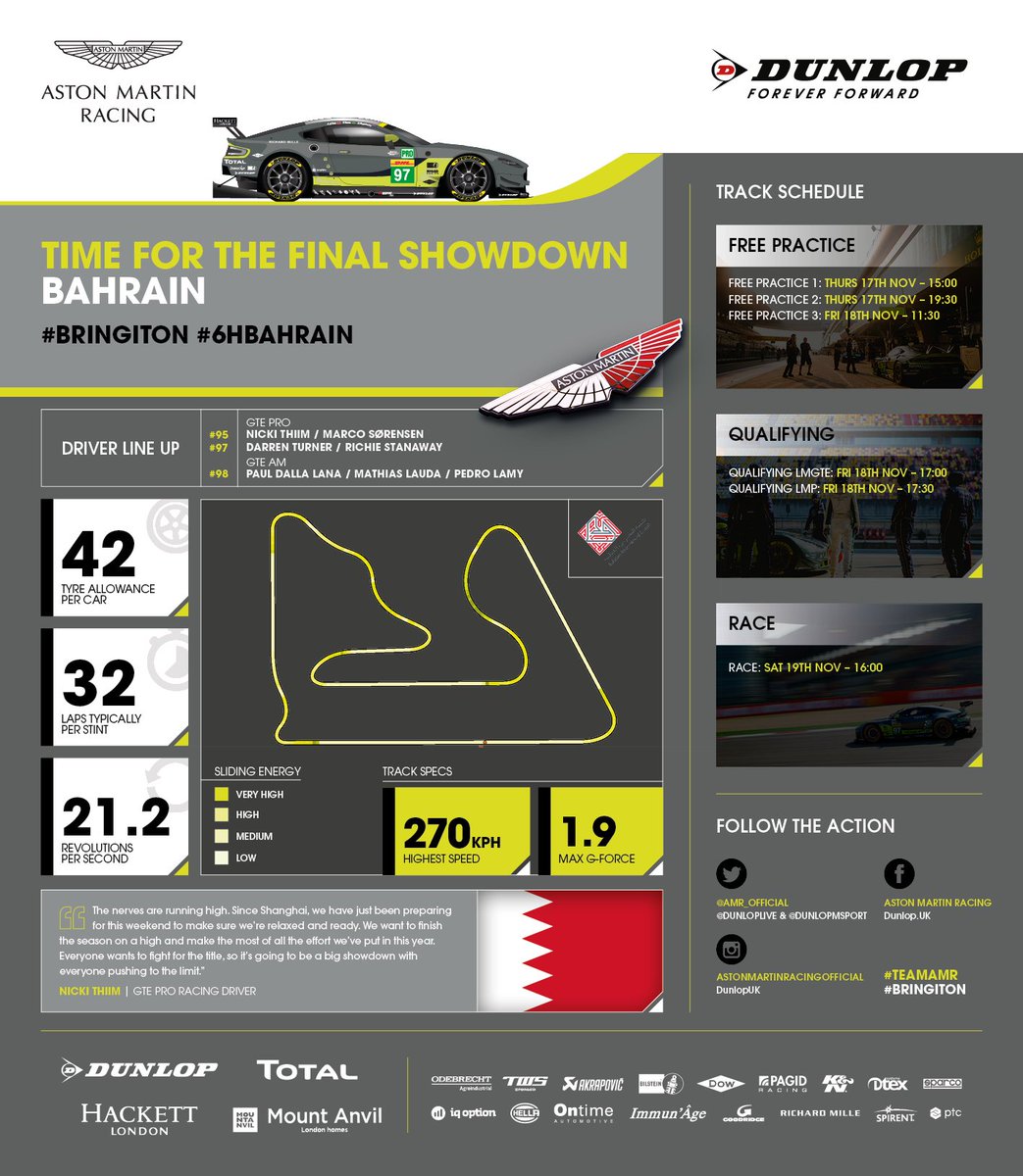 AMR_Official's tweet image. Want to know when the action is taking place this weekend? Take a look at our handy guide from @DunlopLive / @DunlopMSport!