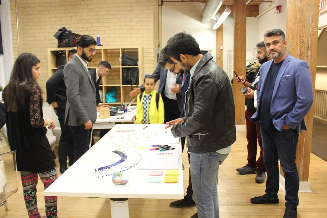 MajidKazmi1's tweet photo. Incredible effort by @PakathonTO's  volunteer organizers who put together a 3-day #hackathon at @BitmakerHQ in #Toronto #startup #Pakathon https://t.co/PZb7gTcGAf