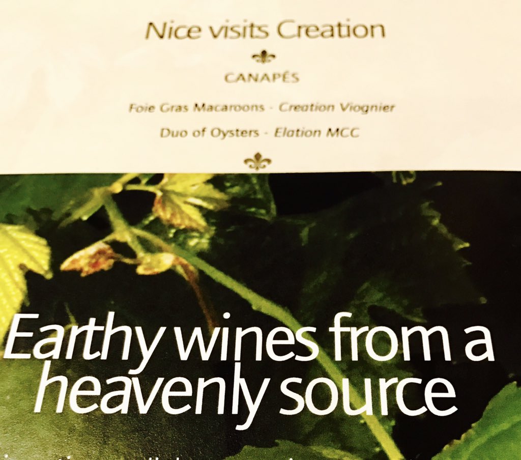 friedalloyd's tweet photo. Another #celebration at Creation.  Nice meets Creation #hemelenaarde and it is so very nice! #NiceCreation #gourmet https://t.co/QPYCr08ufI