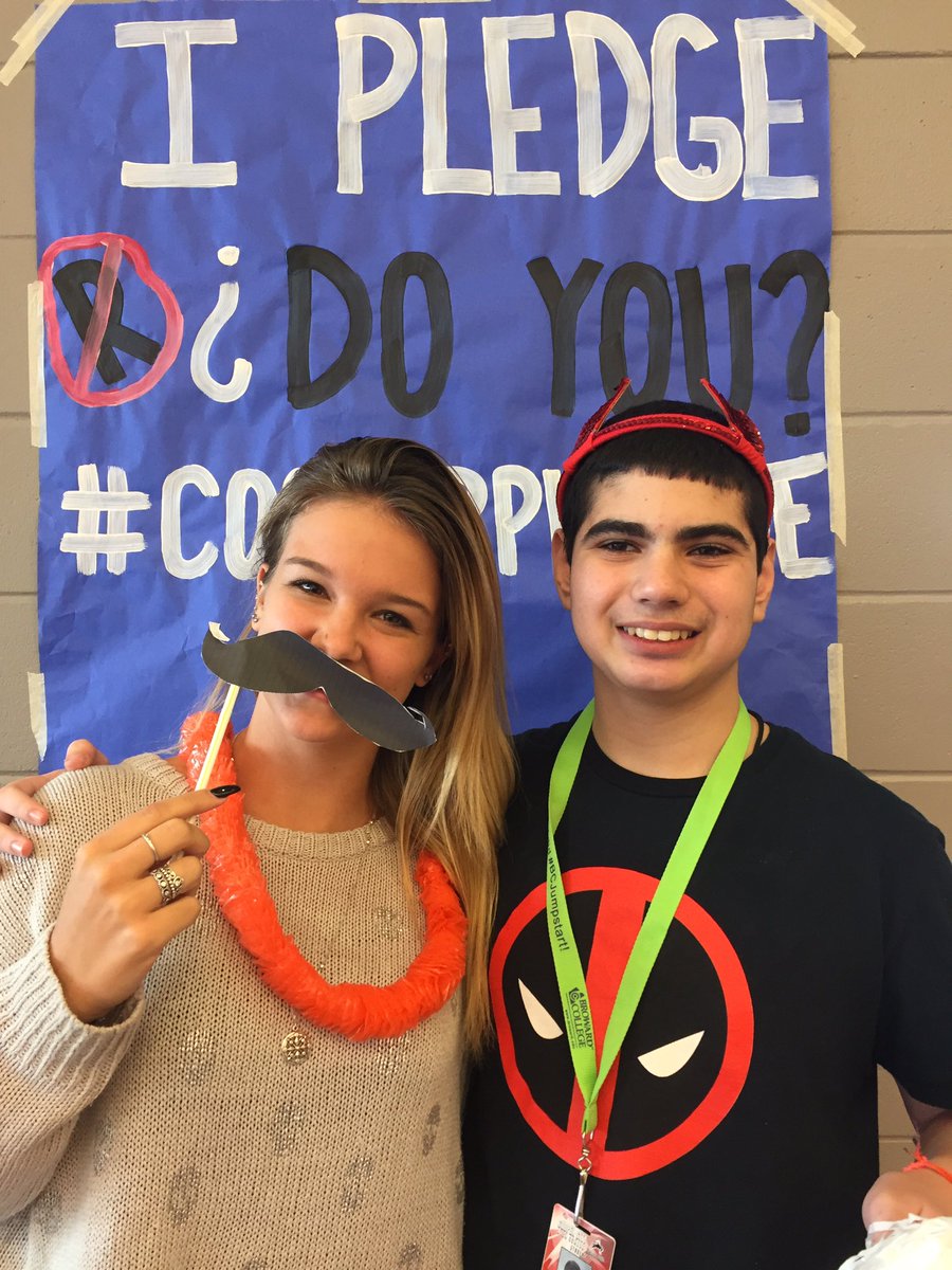 ccbestbuddies's tweet photo. We pledged too! Did you? #CooperPledge https://t.co/eVkazrHg8r