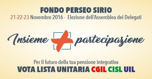 Lista Cgil Cisl Uil tweet media