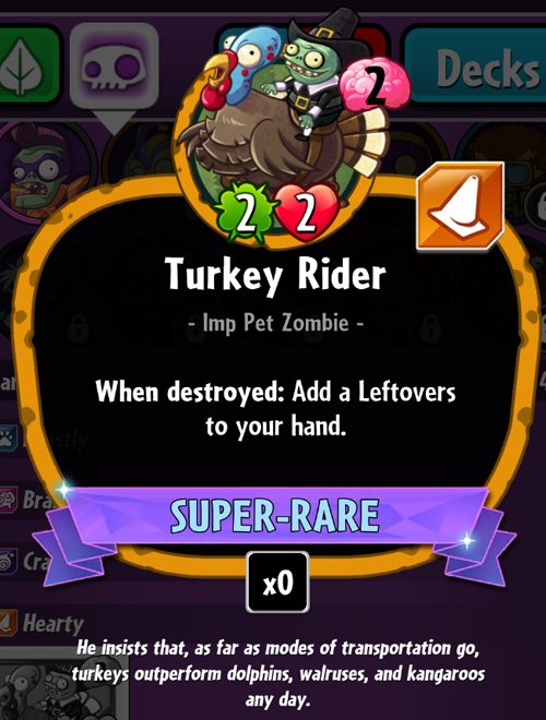 Card Updates for PvZ Heroes