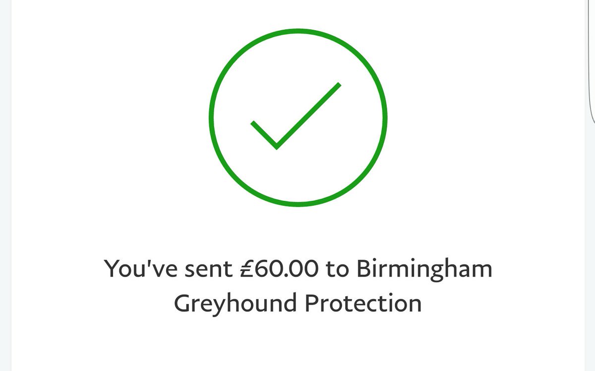 BourbonTheGorm's tweet photo. That's the last of Daniels head shave money sent. A total of £610 😊 @BGPuk #SupportDaniel #Greyhounds 😍 thank you. https://t.co/EY46BfuHE0